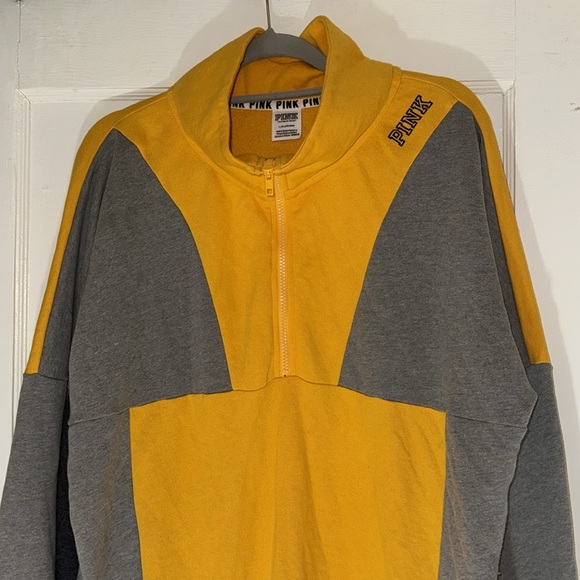 PINK Victoria’s Secret Half-Zip Up Sweater - Picture 2 of 8